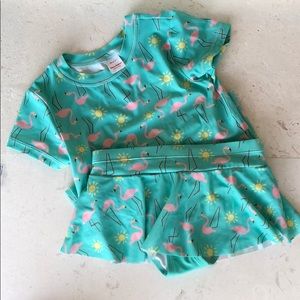 Girls bathing suit set